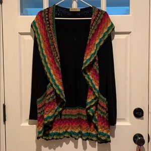 Open cardigan